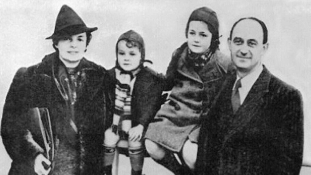 Lura Fermi, nella fermi. Giulio Fermi ed enrico Fermi prima della partenza per gli Stati Uniti